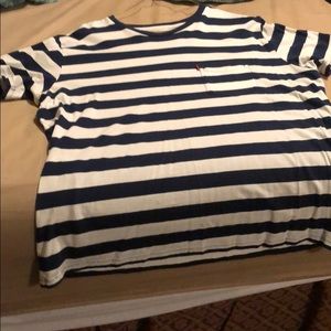 Levi’s striped t shirt.